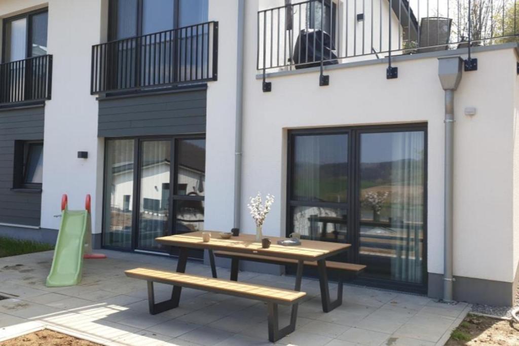 Diemelblick Acht - Ferienhaus Fuer 6 Personen Mit Sauna, Garten Und Dachterrasse Mit Panoramablick Heringhausen Zewnętrze zdjęcie